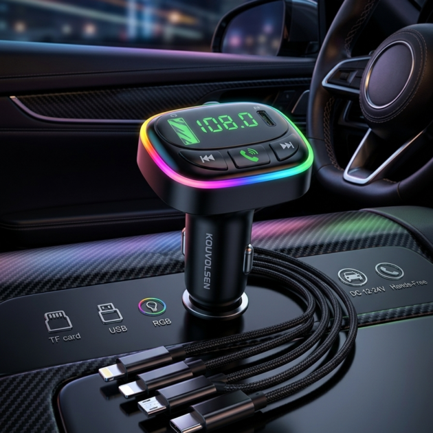 Reproductor MP3 para coche Kouvolsen KOS-15