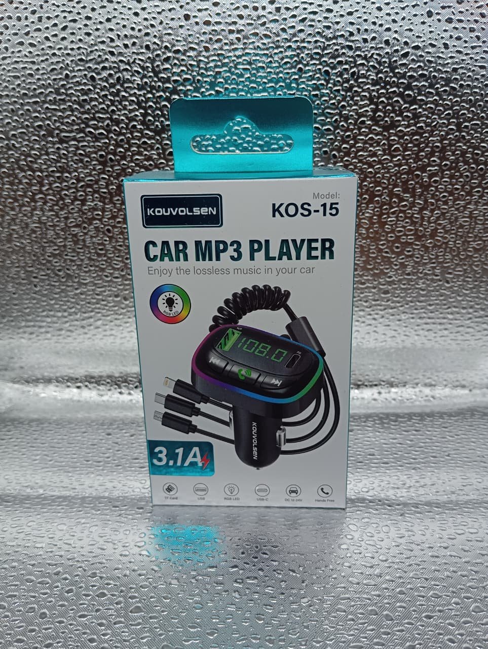 Reproductor MP3 para coche Kouvolsen KOS-15 - Imagen 2